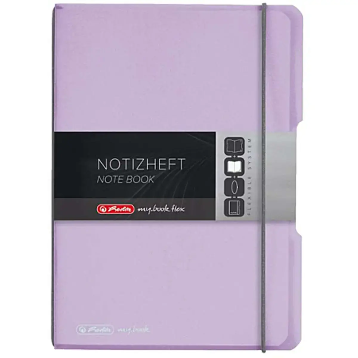 HERLITZ Carnet de notes my.book flex Pastel, A5, couverture photo du produit