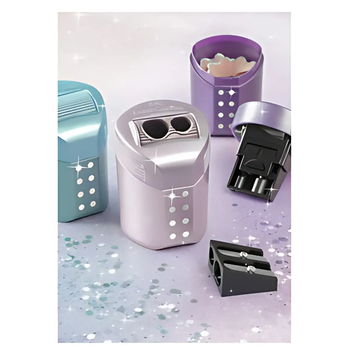 Taille-crayon double RollOn SPARKLE - Faber-Castell photo du produit