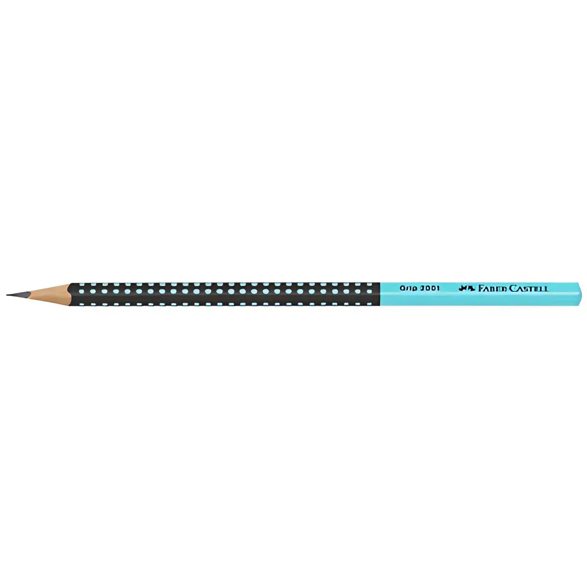 FABER-CASTELL Crayon graphite GRIP 2001 TWO TONE, turquoise photo du produit