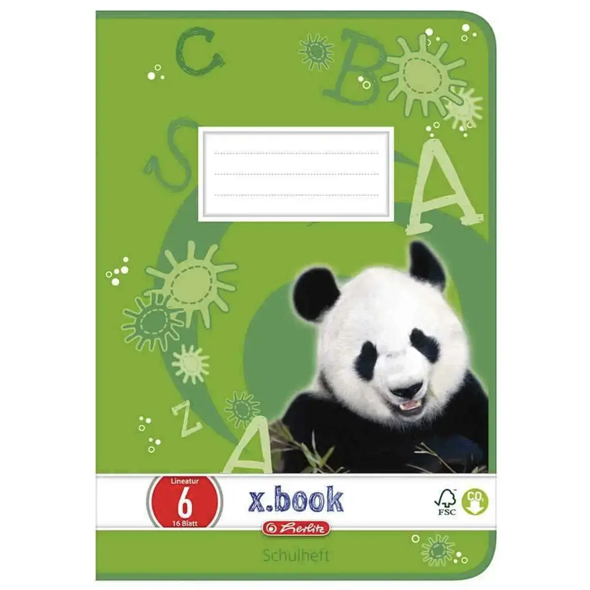 HERLITZ Cahier x.book, A5, linéature 6 / uni photo du produit