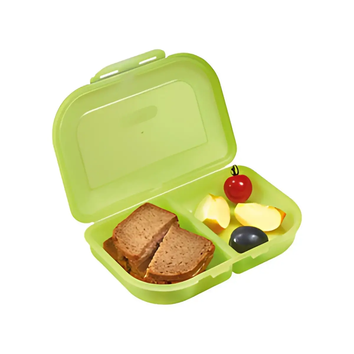 HERLITZ Boîte à goûter, en plastique, turquoise photo du produit