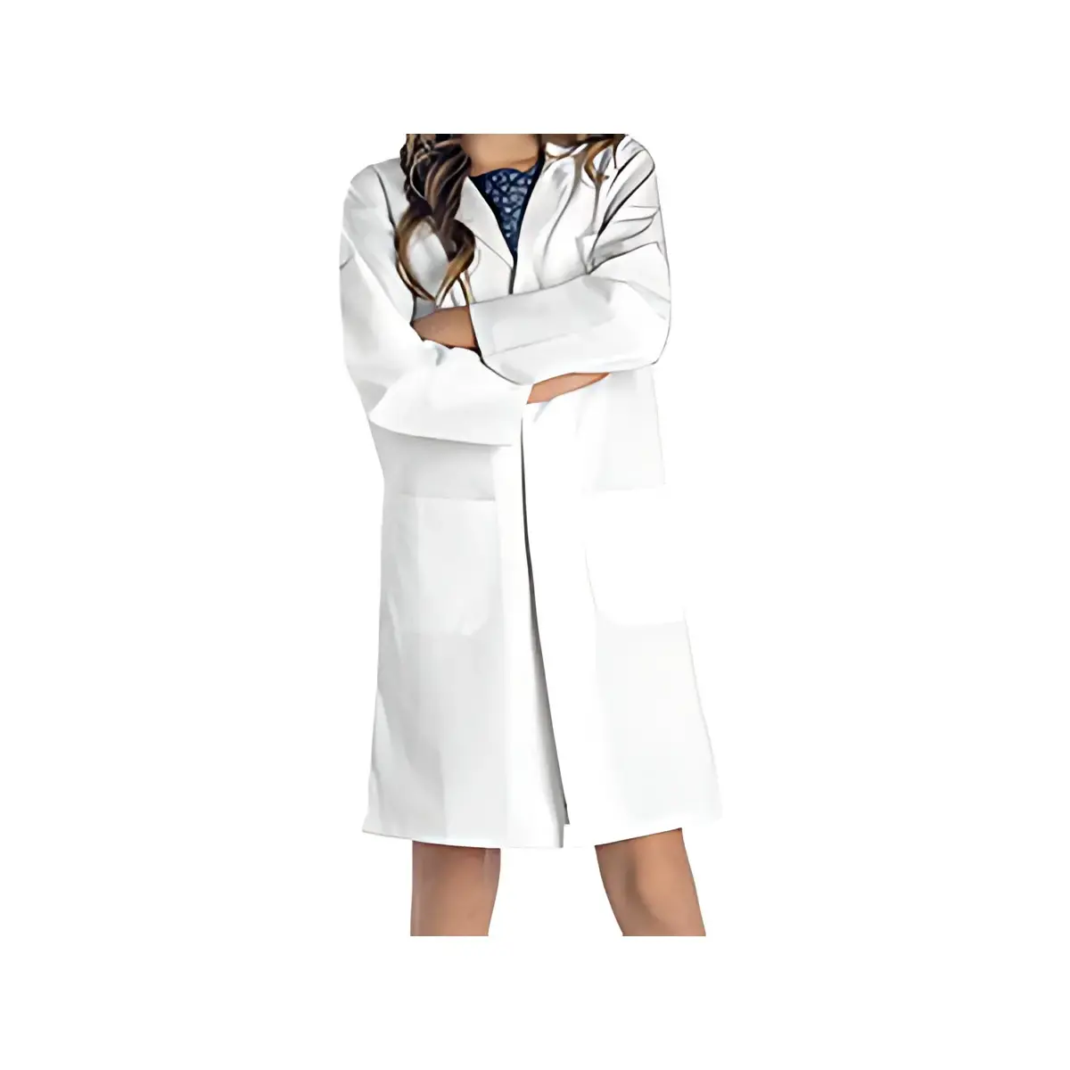 Wonday Blouse Junior OEKO TEX, taille: 10-12 ans, blanc photo du produit