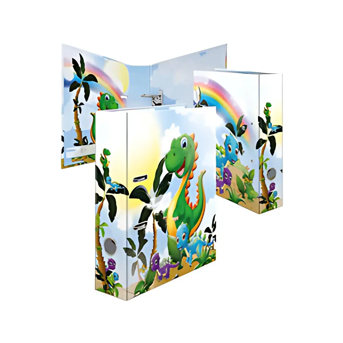 HERMA Classeur &agrave; levier &agrave; motifs pour maternelle Dinosaures, photo du produit