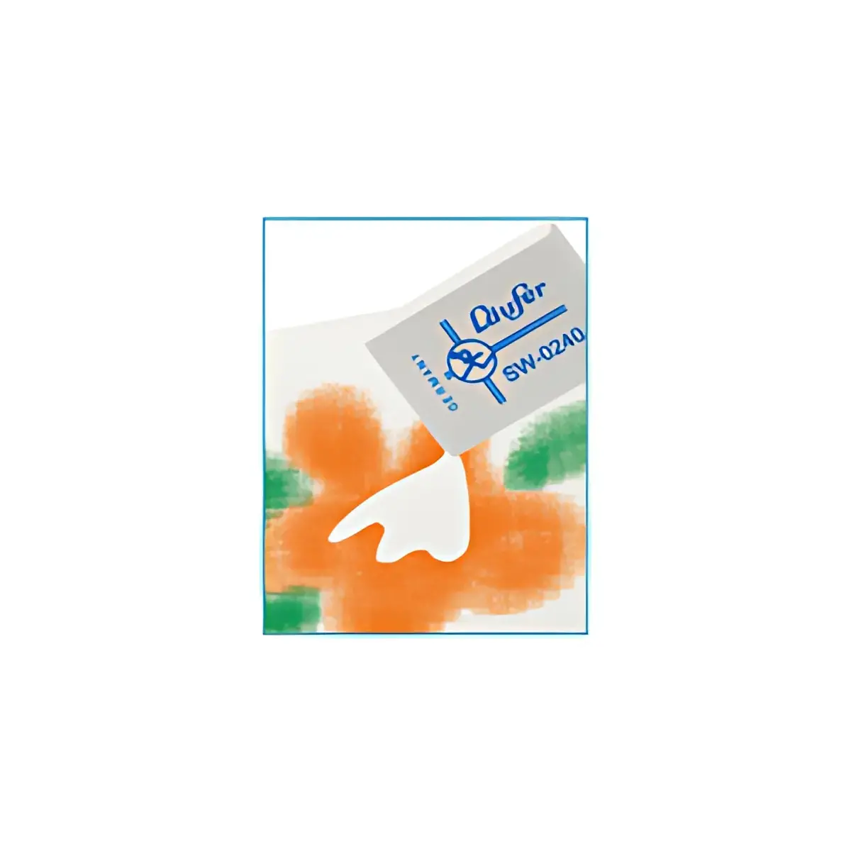 Läufer Gomme en caoutchouc naturel SW, souple photo du produit