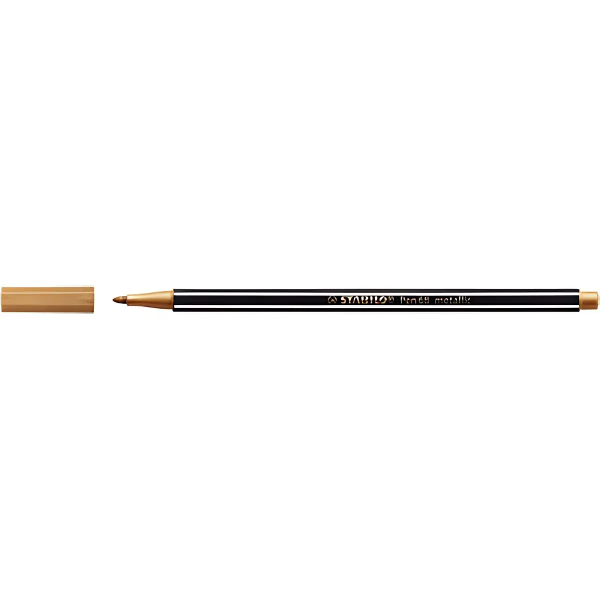 STABILO Stylo feutre Pen 68 metallic, or photo du produit