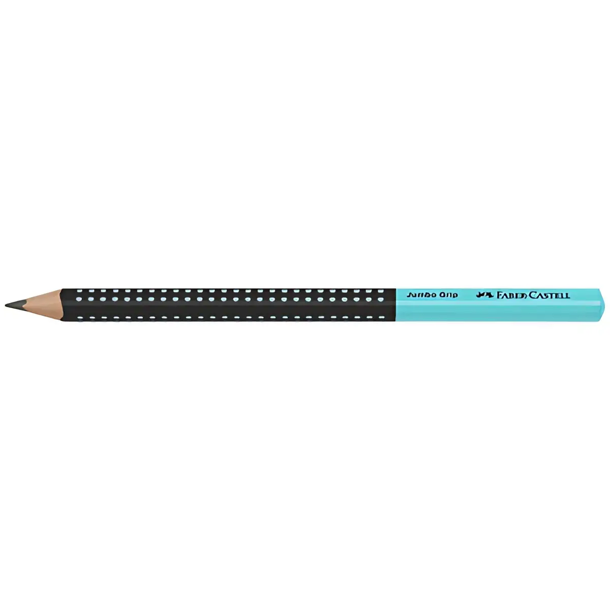 Crayon graphite Jumbo GRIP TWO TONE - turquoisee - Faber-Castell photo du produit