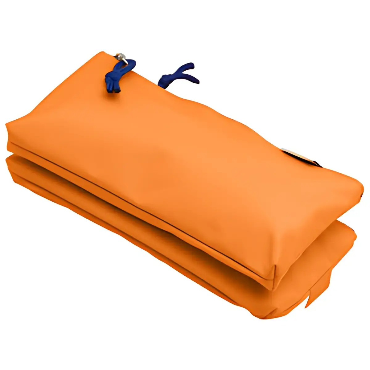 Trousse à deux compartiments - polyester - Orange - Oxford photo du produit