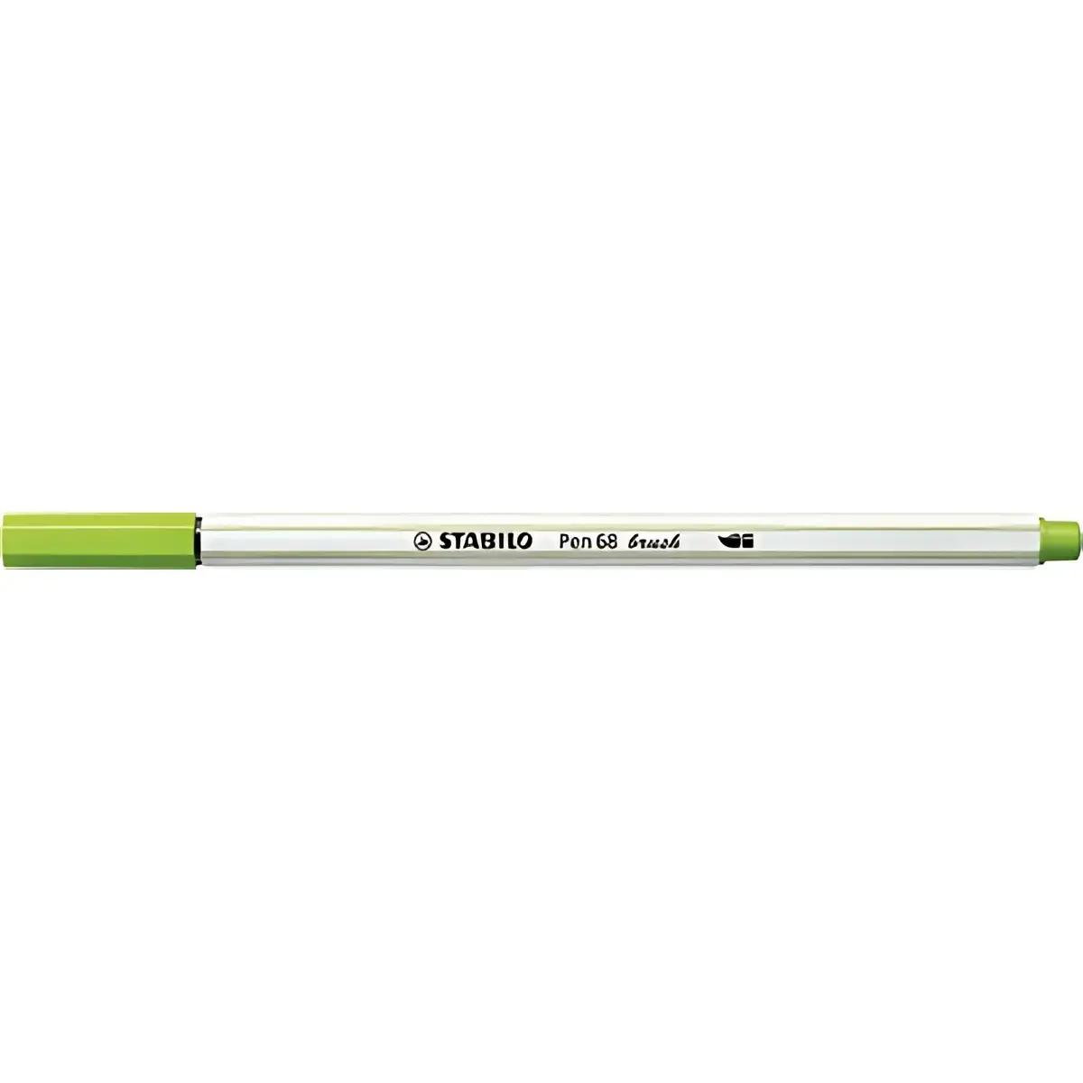 STABILO Feutre pinceau Pen 68 brush, vert pin photo du produit