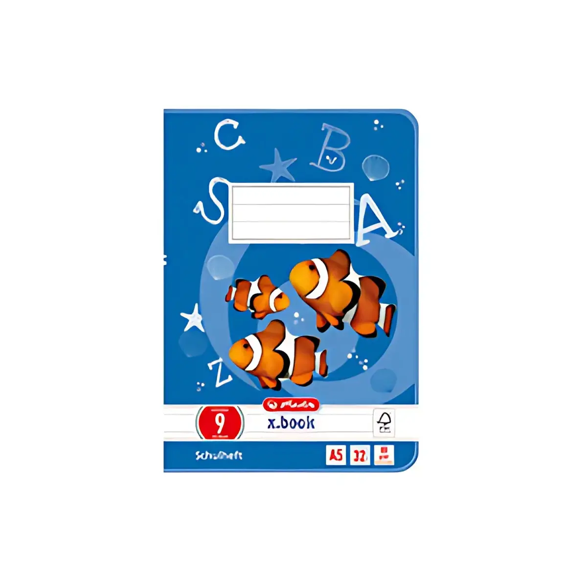 HERLITZ Cahier scolaire x.book, A5, linéature 9 photo du produit