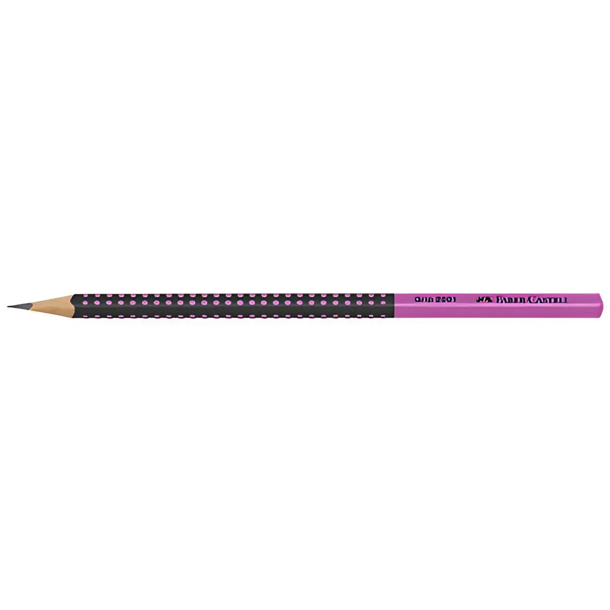 FABER-CASTELL Crayon graphite GRIP 2001 TWO TONE, rose photo du produit