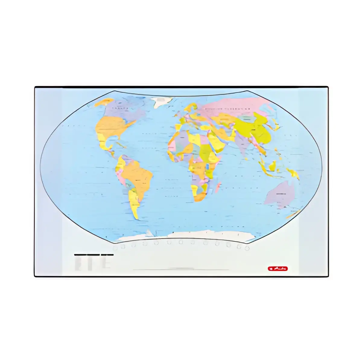 HERLITZ Sous-main avec une carte politique du monde photo du produit