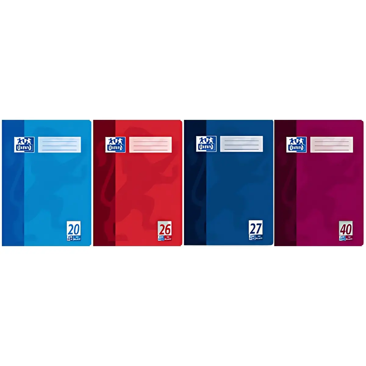 Oxford cahier scolaire, format A4, linéature 40/5 mm quadril photo du produit