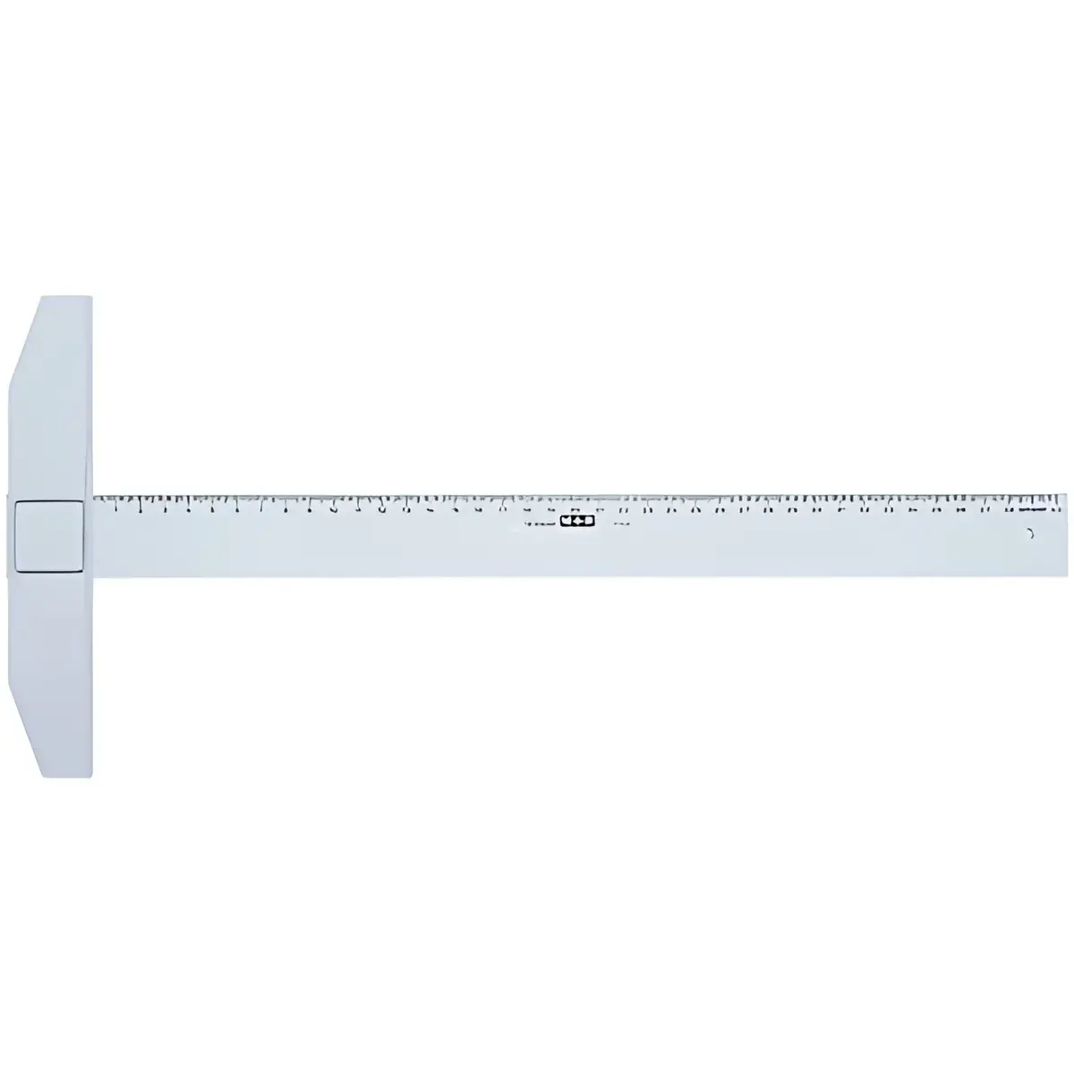 M+R Règle té, longueur de mesure: 750 mm, bleu transparent photo du produit