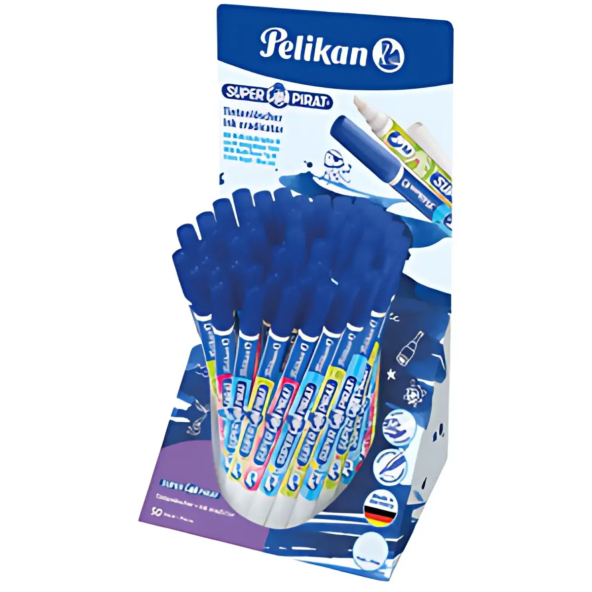 Pelikan Effaceur d'encre Super Pirat 850M, présentoir photo du produit