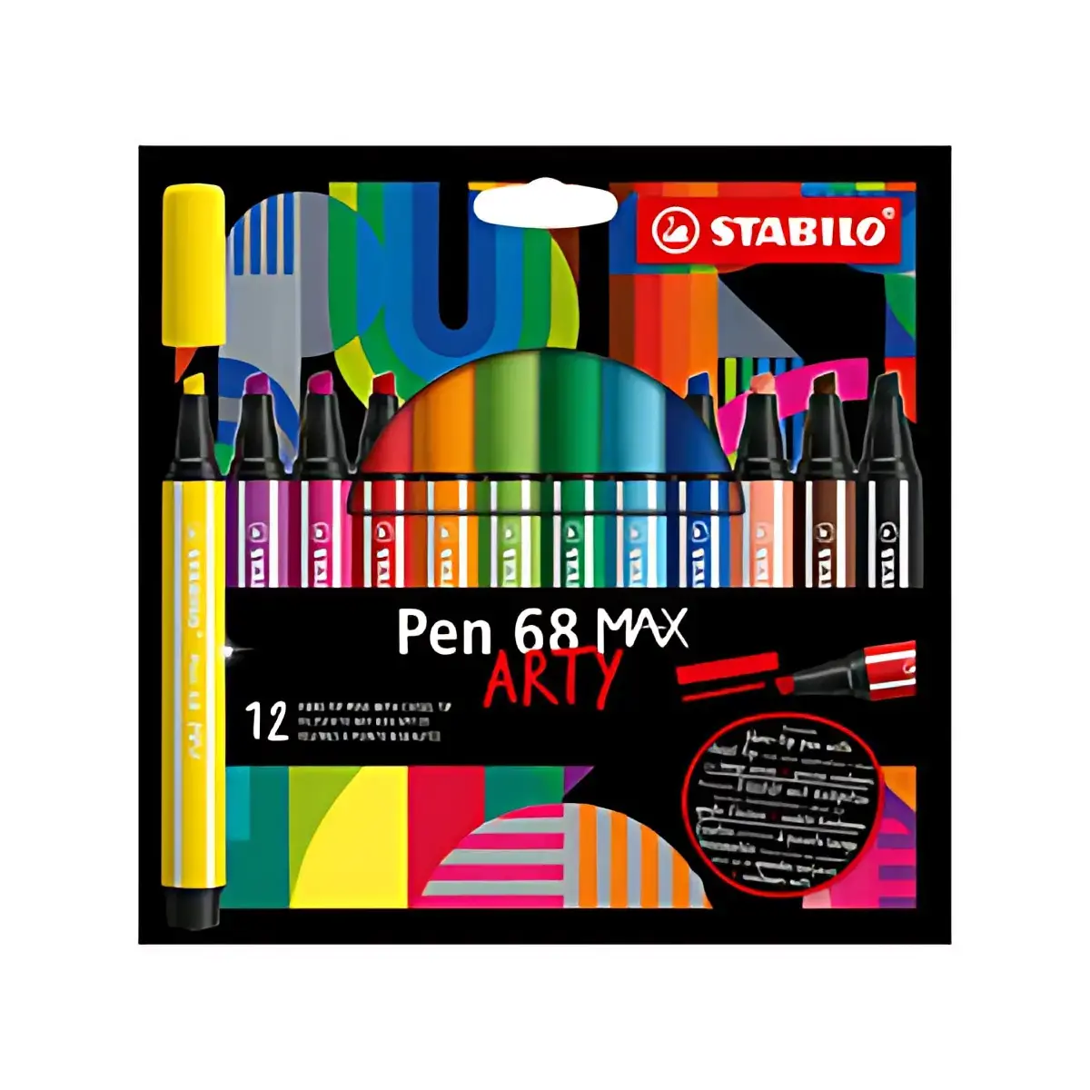 STABILO Feutre Pen 68 MAX, étui de 4 ARTY photo du produit