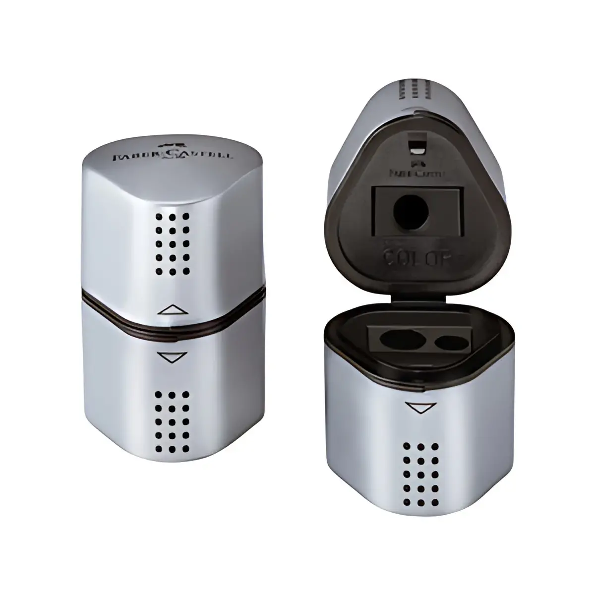 FABER-CASTELL Taille-crayon 3 trous GRIP, bleu ciel photo du produit