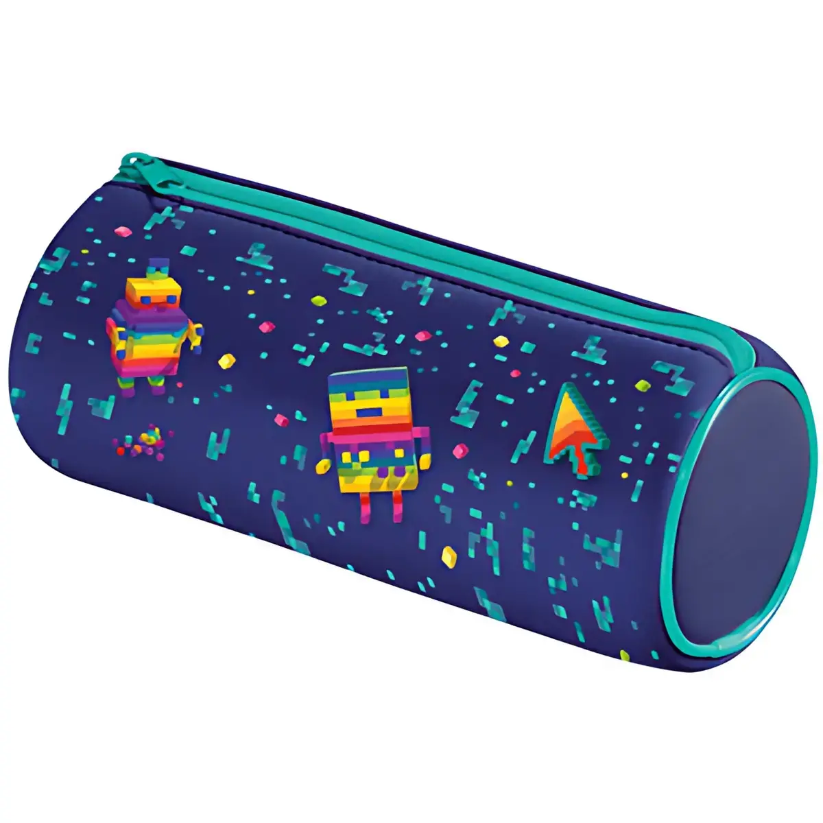MAPED Trousse ronde PIXEL PARTY, bleu photo du produit
