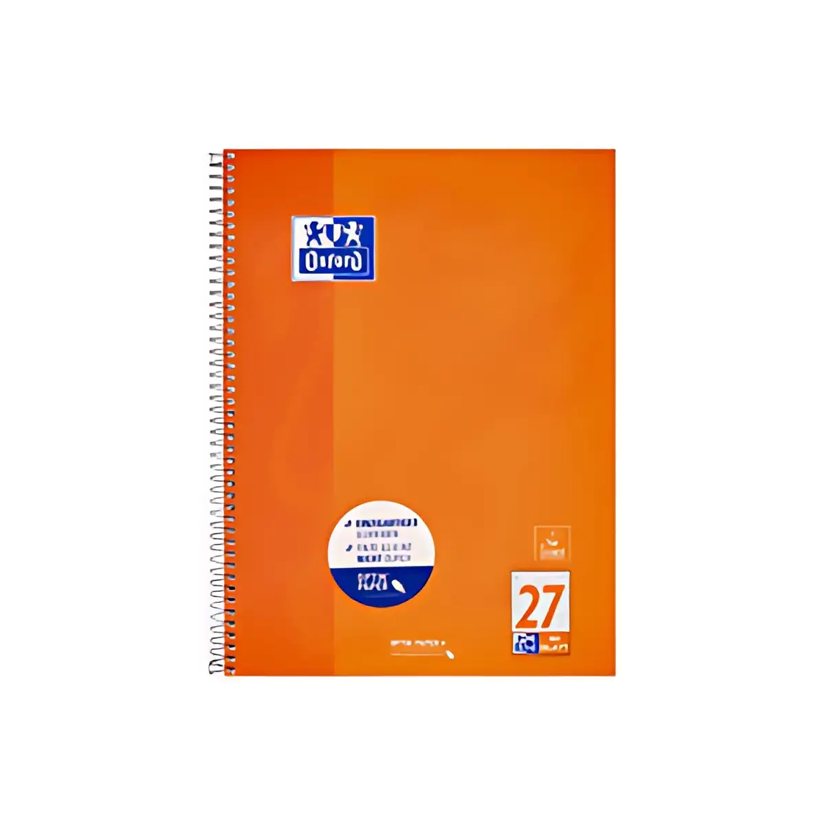 Oxford Cahier à spirale, A4+, pointillé, 160 pages,turquoise photo du produit