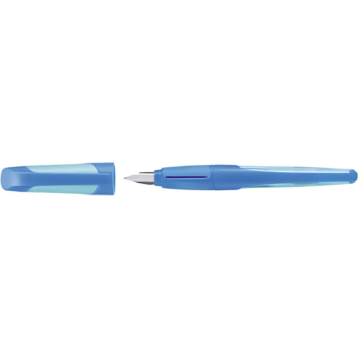 Stylo plume EASYbuddy M - droitiers - Noir/citron vert - Stabilo photo du produit