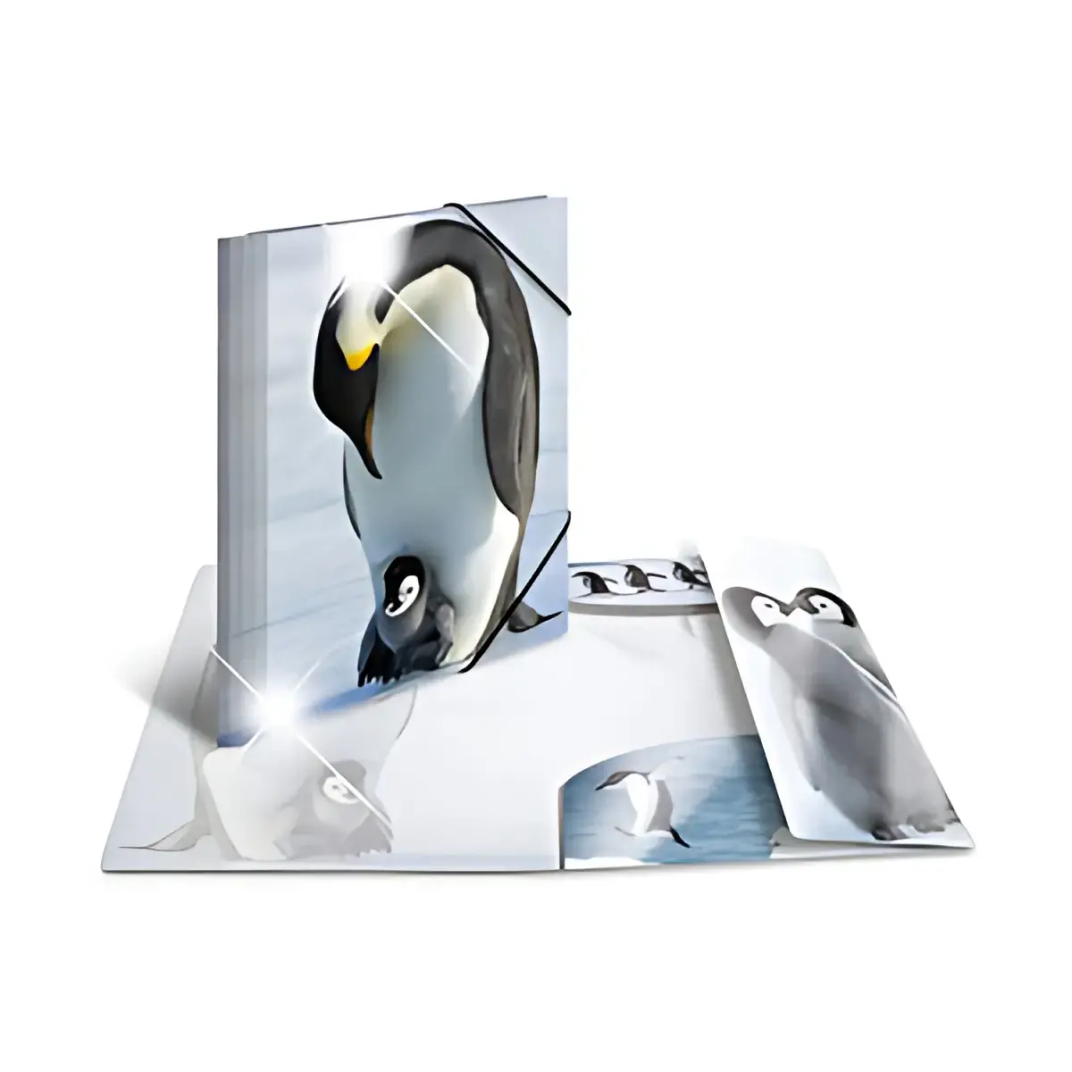 HERMA Chemise à élastiques 'girafe', PP Glossy, A3 photo du produit