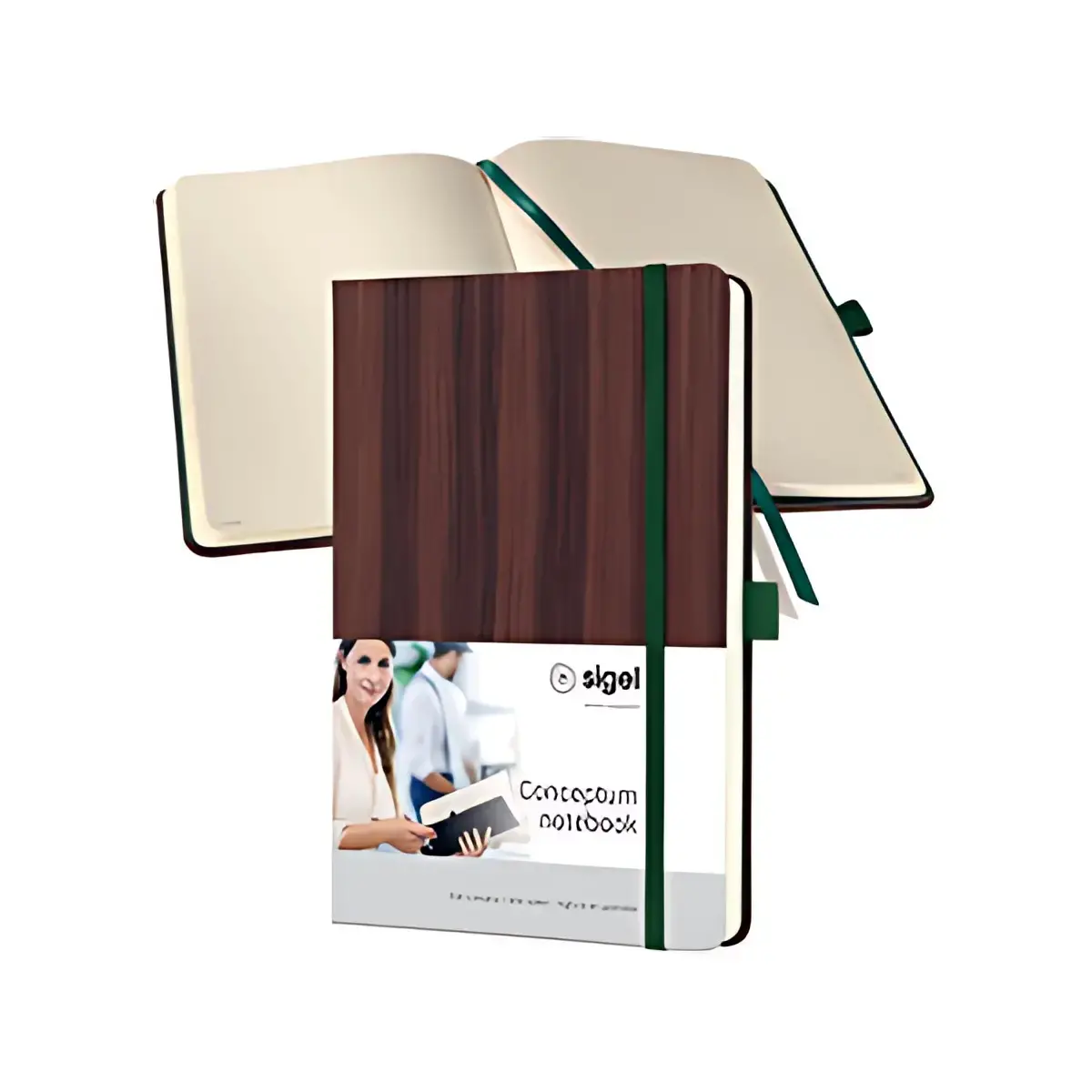sigel Carnet de notes Conceptum Edition Nature, A5, bois photo du produit