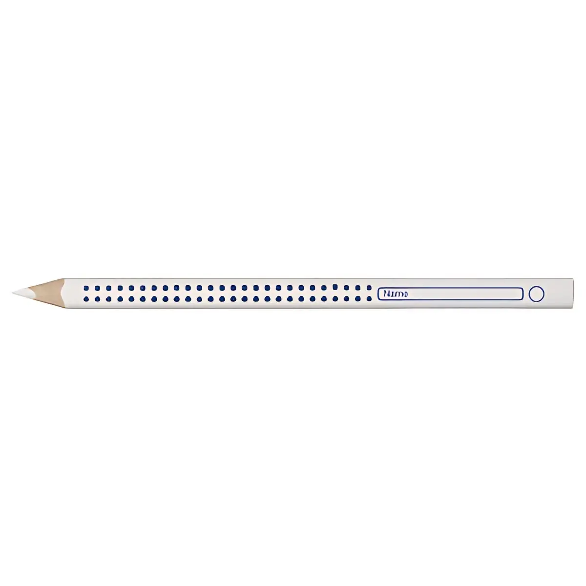 Crayon pour cahier et tableau Jumbo GRIP blanc - Faber-Castell photo du produit