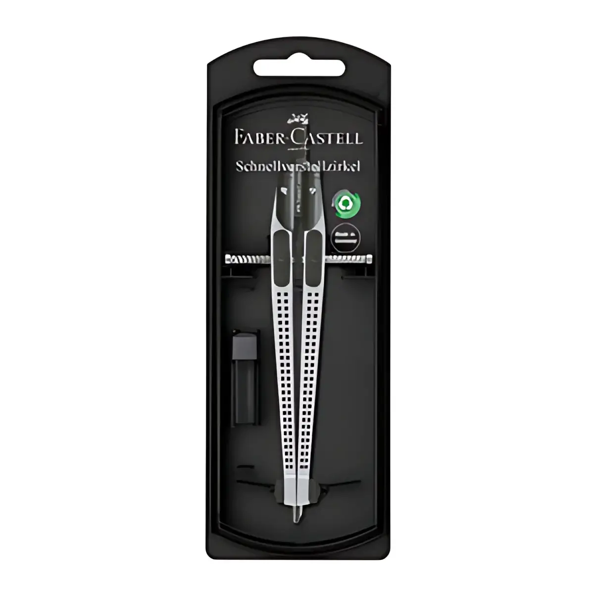 Compas à réglage rapide GRIP - Noir - Faber-Castell photo du produit