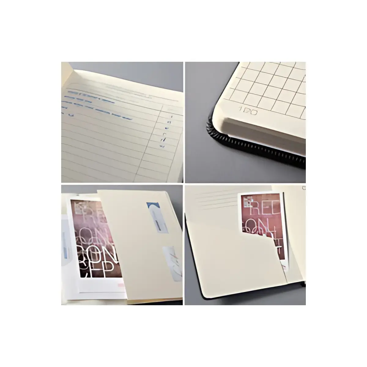 sigel Carnet de notes Conceptum, A4, quadrill&eacute;, bleu photo du produit