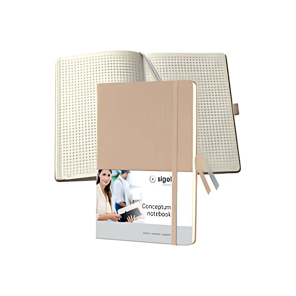 sigel Carnet de notes Conceptum, A5, uni, noir photo du produit