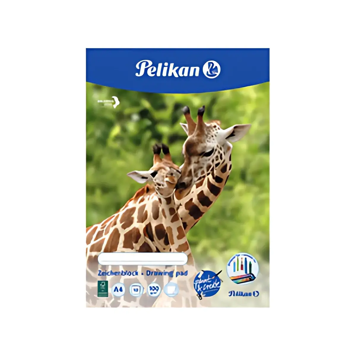 Pelikan Bloc &agrave; dessin C 4/10, A4, 100 g/m2, 10 feuilles photo du produit