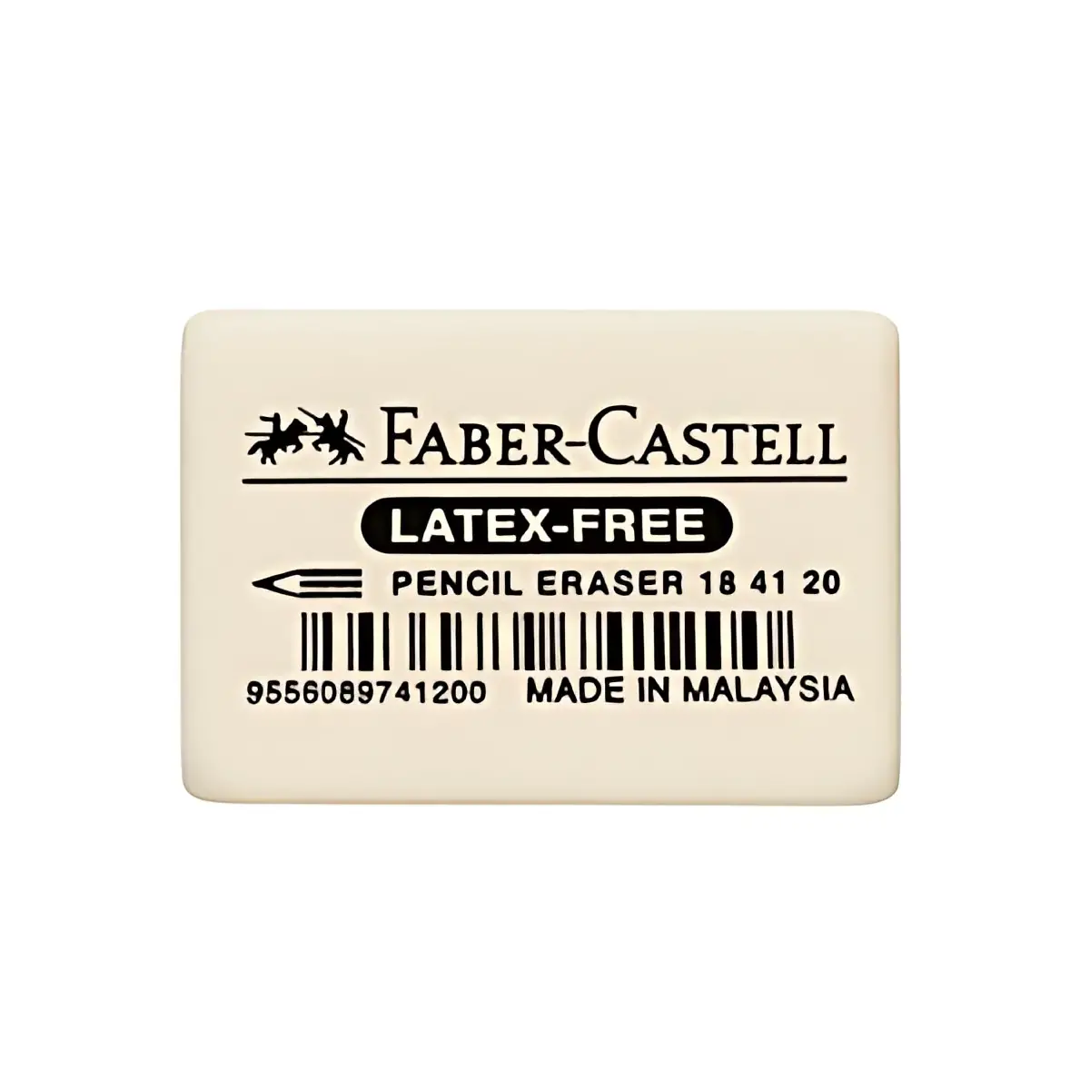 FABER-CASTELL Gomme en caoutchouc 7041-20, blanc photo du produit