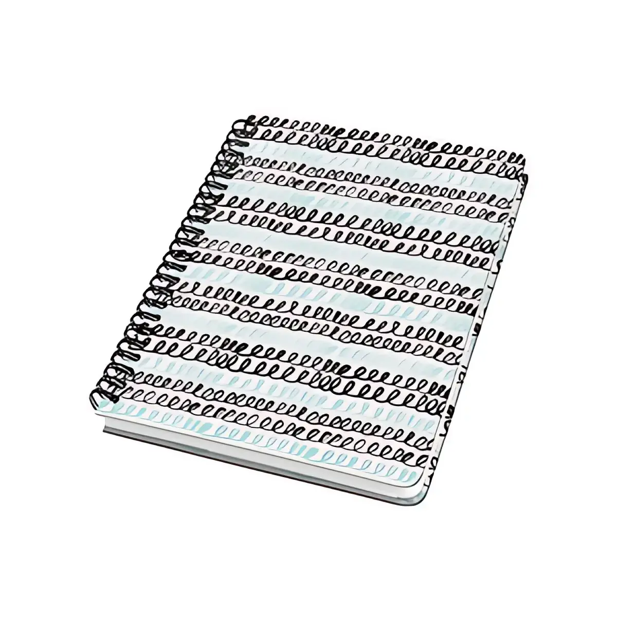 sigel Carnet &agrave; spirale Jolie Inspire 'Curly Mint', A5 photo du produit