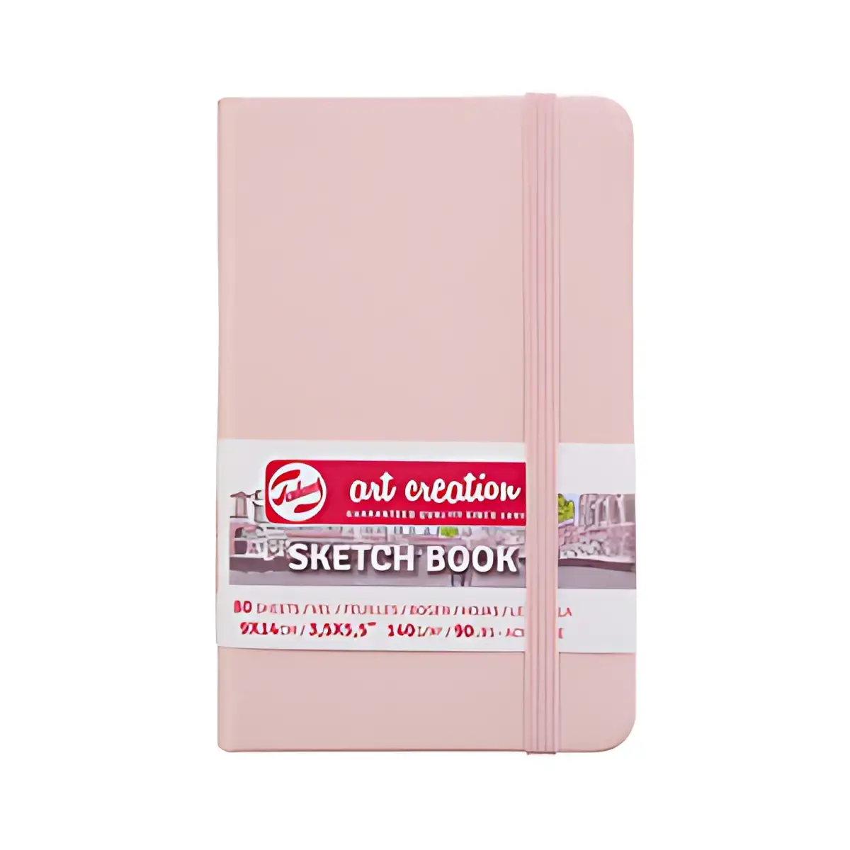 ROYAL TALENS Art Creation Carnet de croquis,120x120 mm,jaune photo du produit