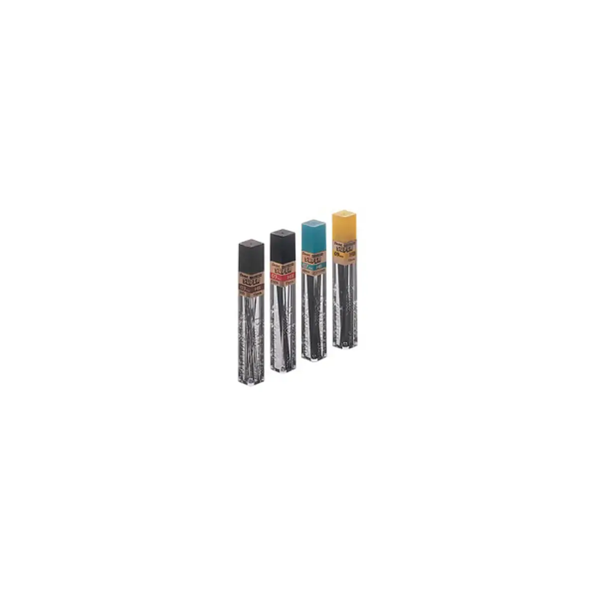 Pentel Etui mines HI-POLYMER SUPER, gradation: 4H photo du produit