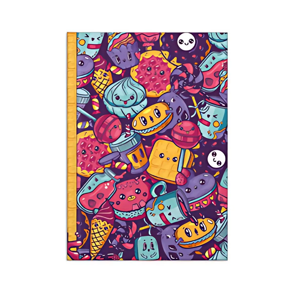 RNK Verlag Carnet de notes 'Sweets', A4, 96 feuilles, uni photo du produit