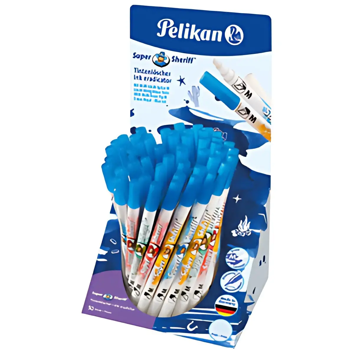 Pelikan Effaceur d'encre Super Sheriff 258M, pr&eacute;sentoir de photo du produit