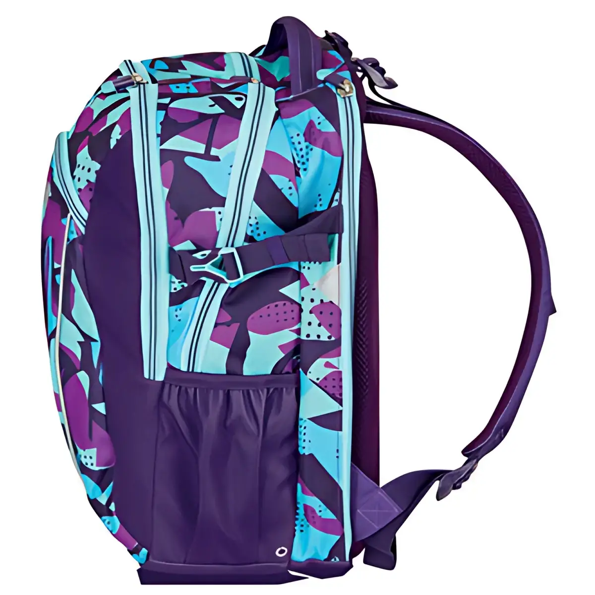 HERLITZ Sac à dos scolaire Ultimate 'Camo Purple' photo du produit