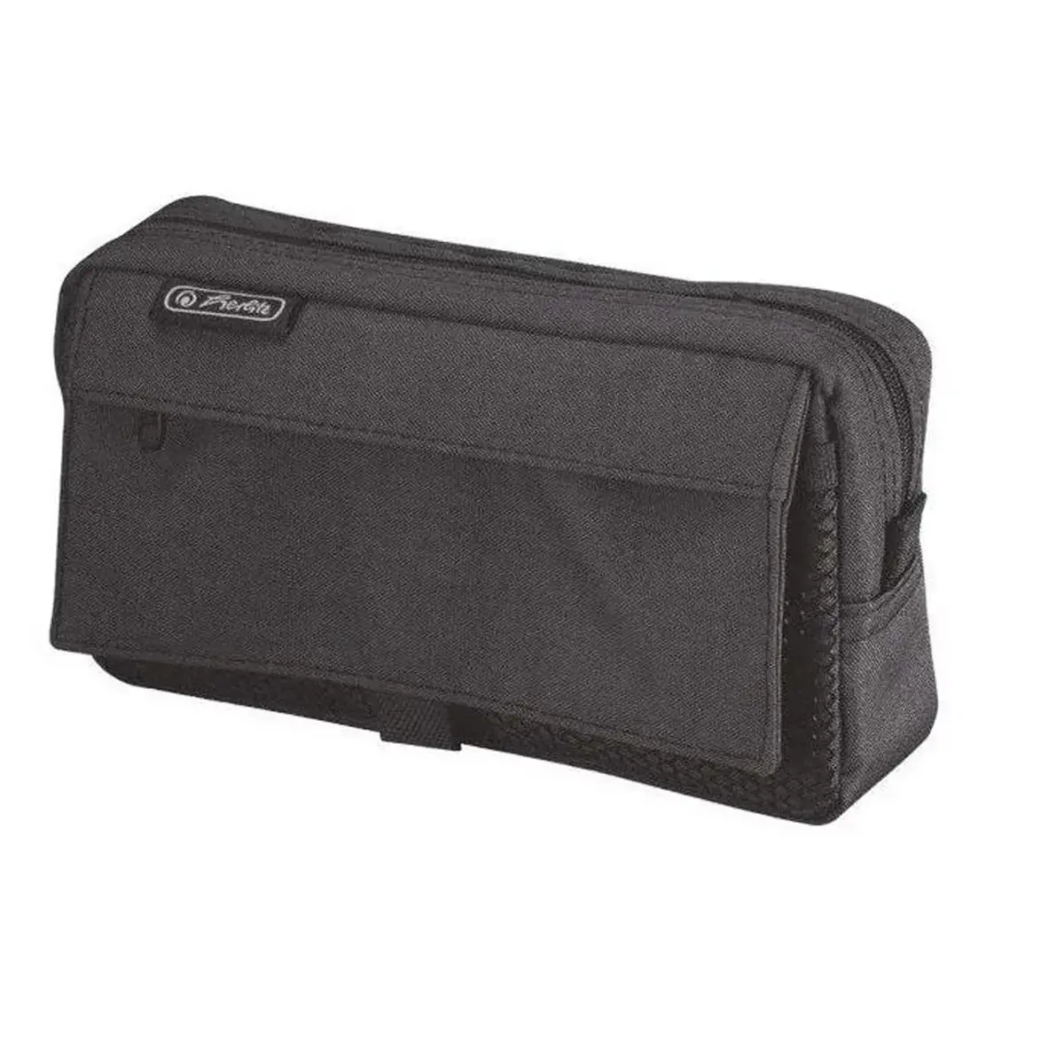 Trousse à stylos avec poche en filet - Noir - Herlitz photo du produit