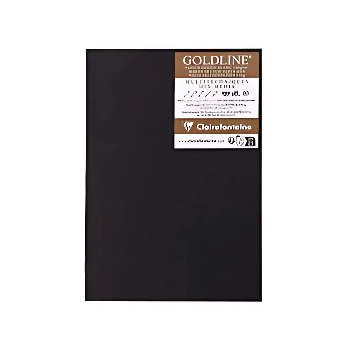Clairefontaine Carnet de dessin GOLDLINE, A3, noir photo du produit