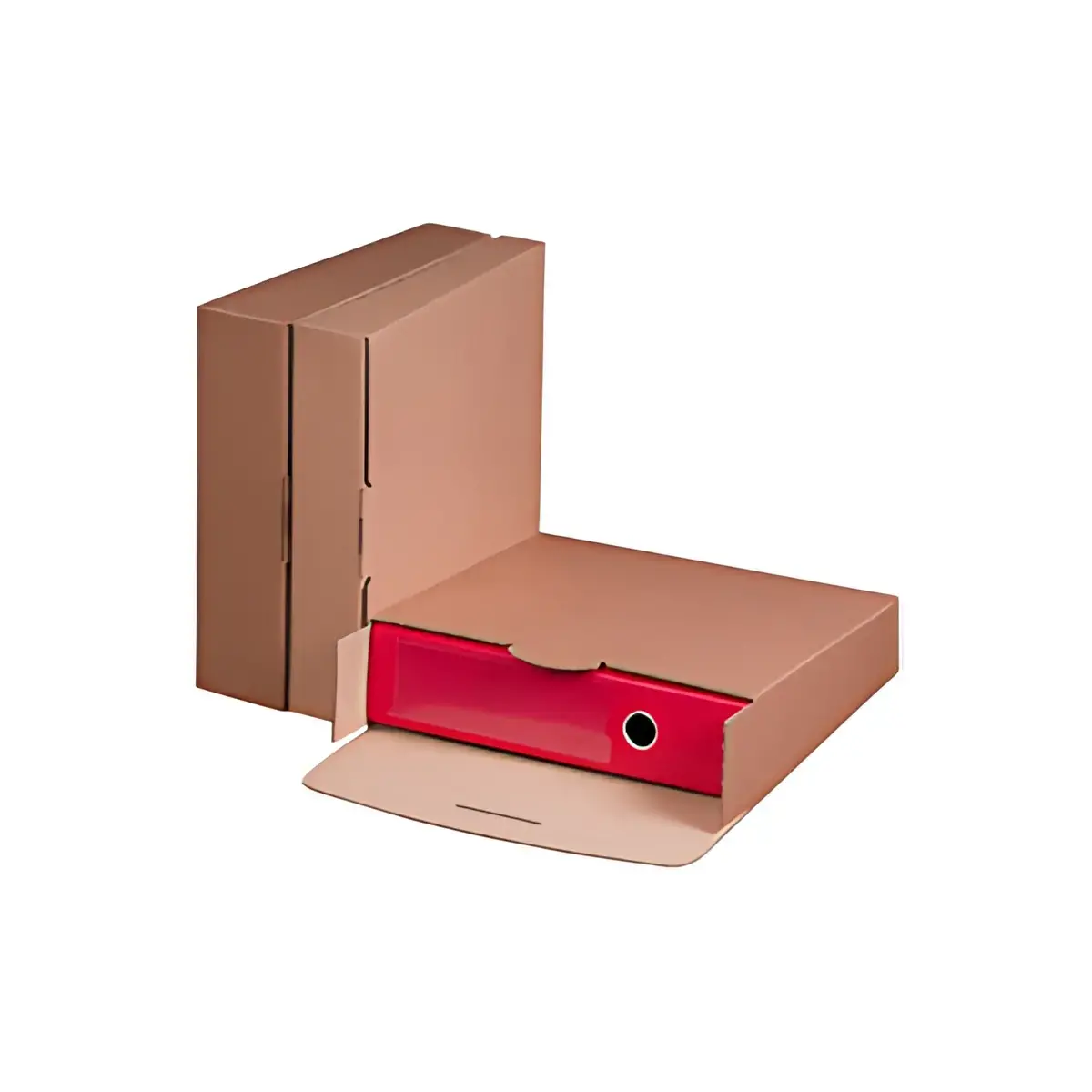 20 SMARTBOXPRO Carton d'expédition pour classeur, brun photo du produit