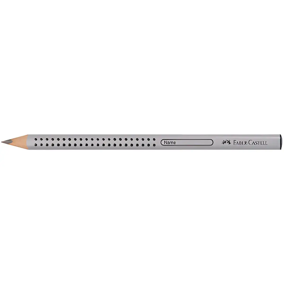 Crayon Jumbo GRIP - HB - Argent - Faber-Castell photo du produit