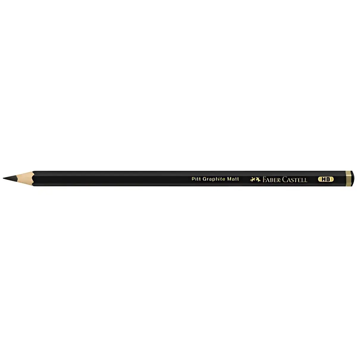 FABER-CASTELL Crayon graphite PITT GRAPHITE Matt, duret&eacute; HB photo du produit