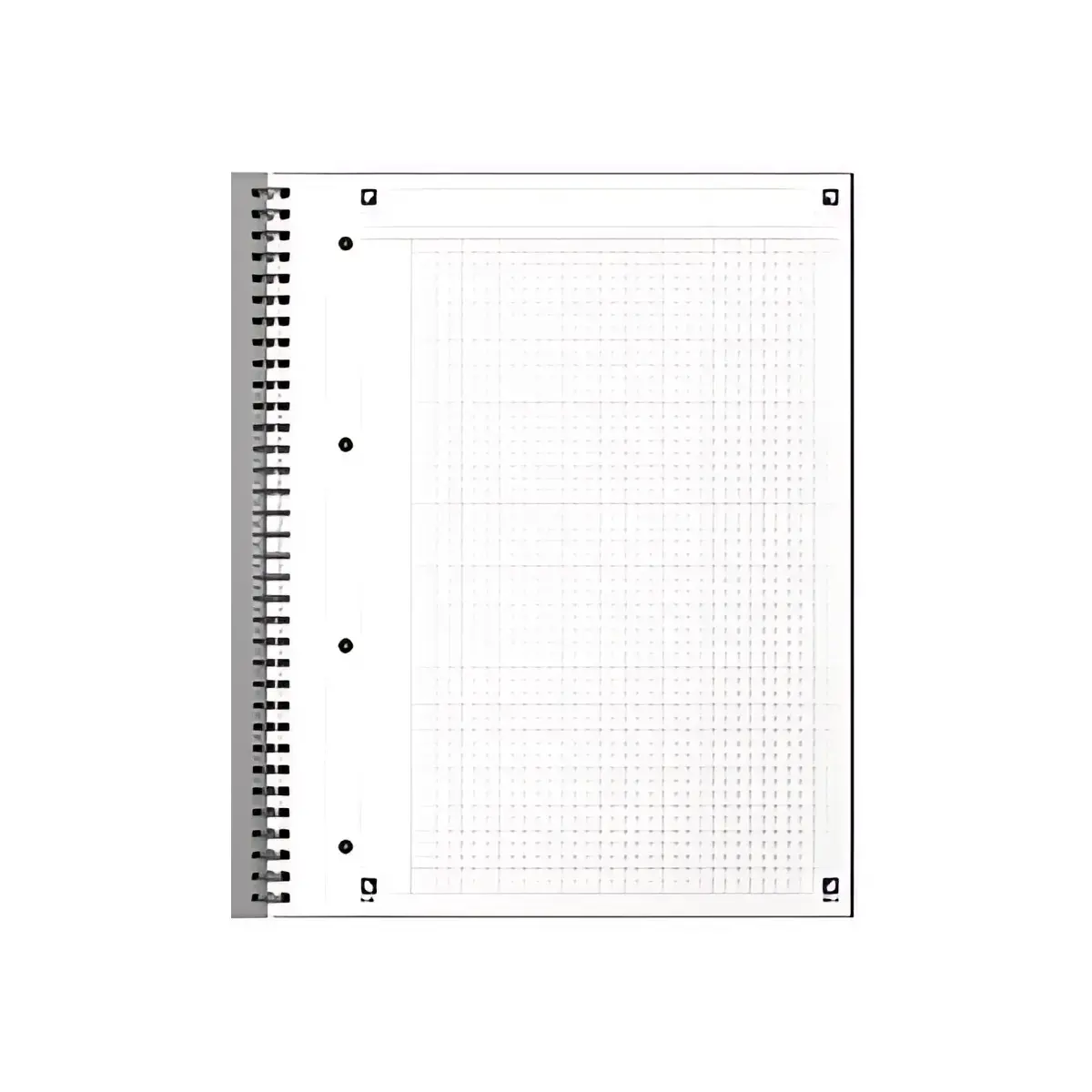 Oxford International Cahier NOTEBOOK, A4, ligné, rouge foncé photo du produit