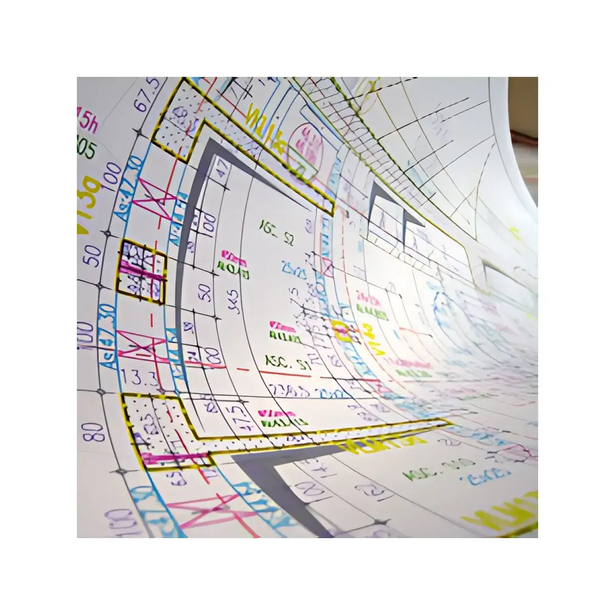 125 CANSON Papier jet d'encre CAD opaque, A1, 90g/m2 photo du produit