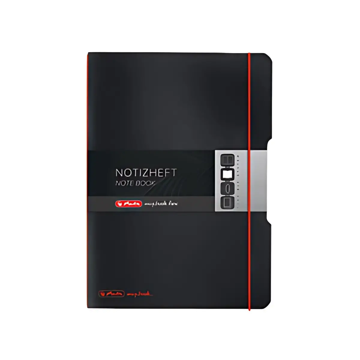 HERLITZ Carnet de notes my.book flex, A5, PP, noir photo du produit