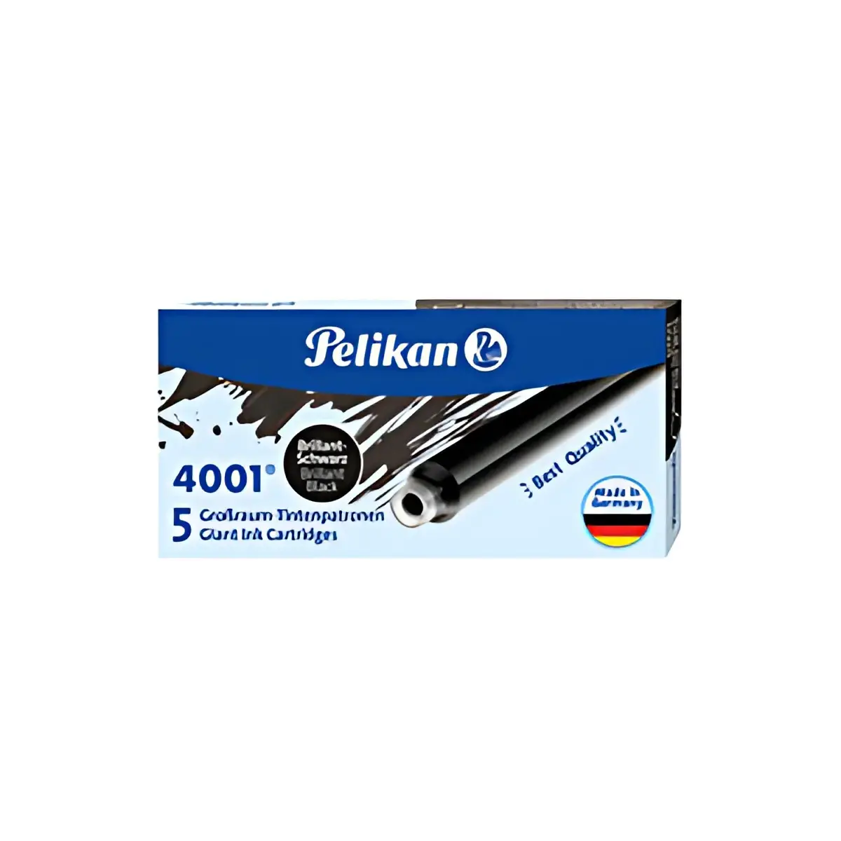 Pelikan Cartouches d'encre grand volume 4001 GTP/5,turquoise photo du produit