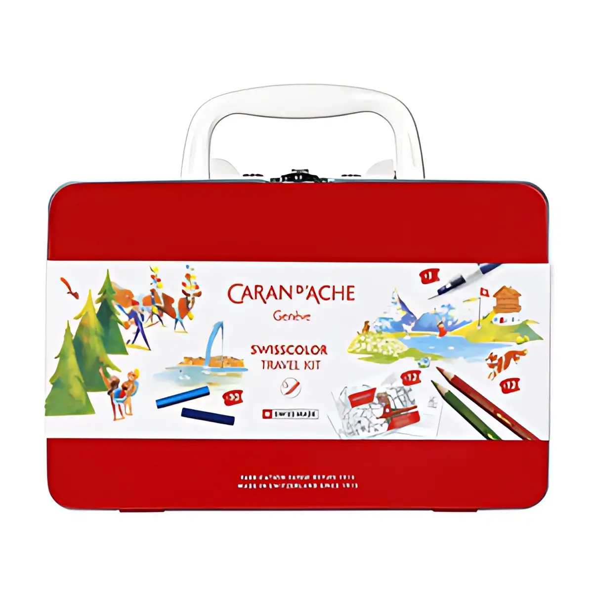 CARAN D'ACHE Travel Kit SWISSCOLOR, dans une mallette photo du produit