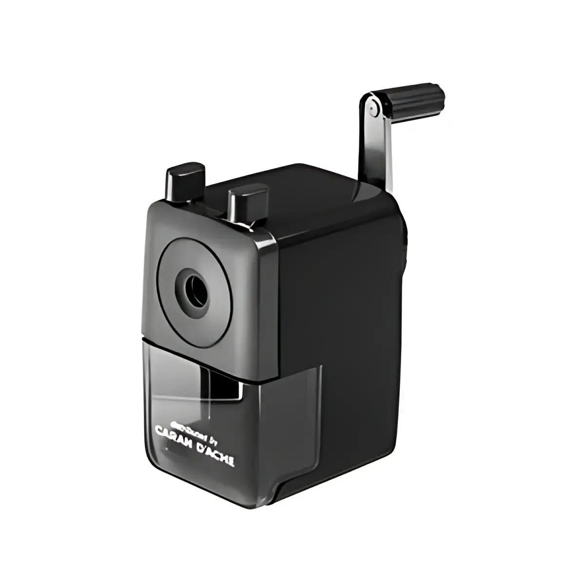 CARAN D'ACHE Machine &agrave; tailler, manuel, 1 trou, noir photo du produit