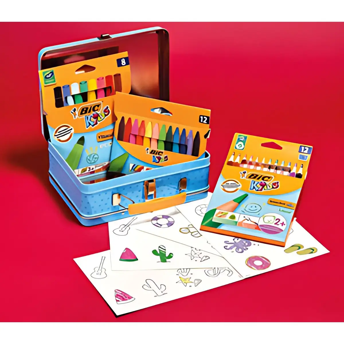 BIC KIDS Kit de coloriage pour le voyage 'MEMORY GAME' photo du produit