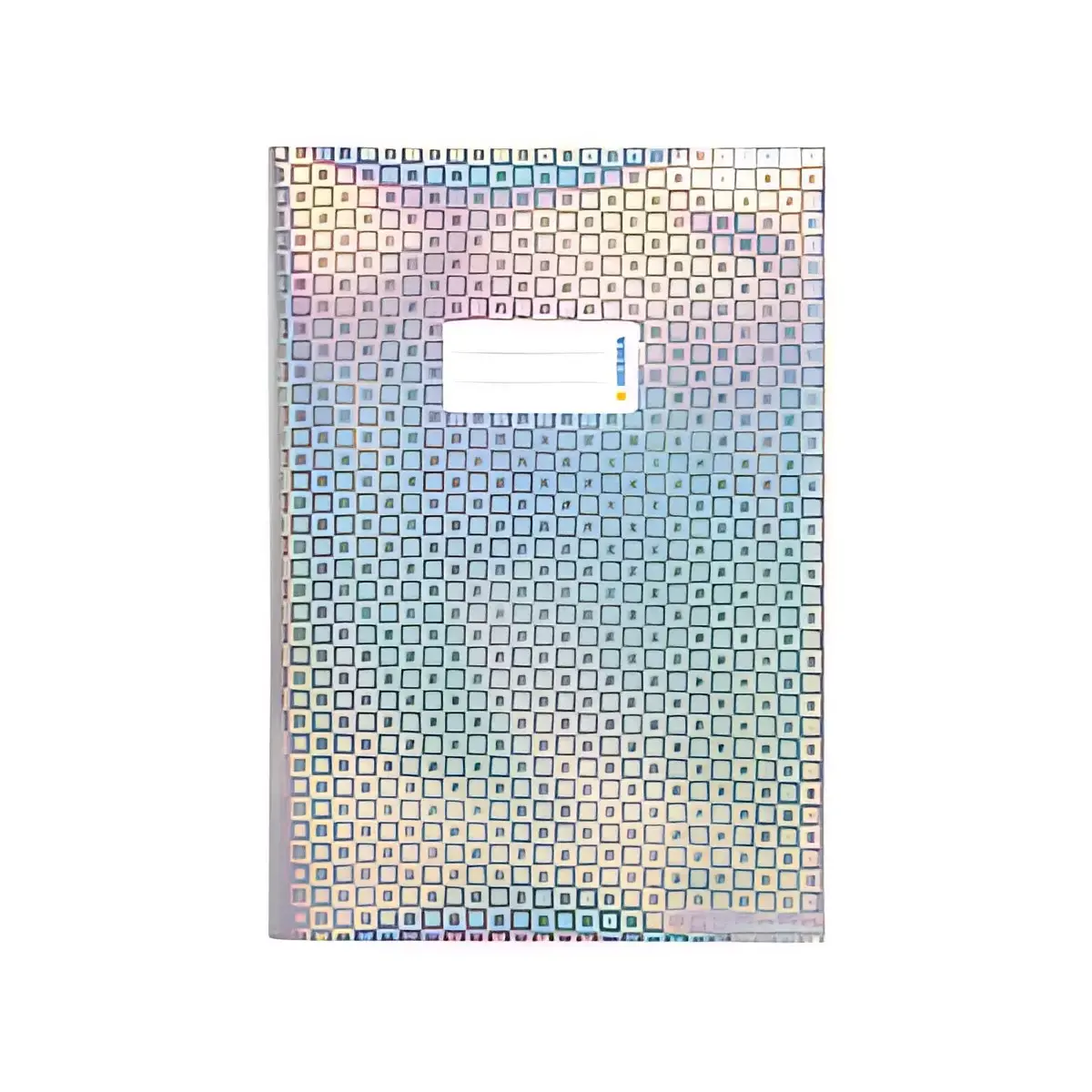 Prot&egrave;ge-cahier Glamour - A4 - film brillant - Argent - Herma photo du produit